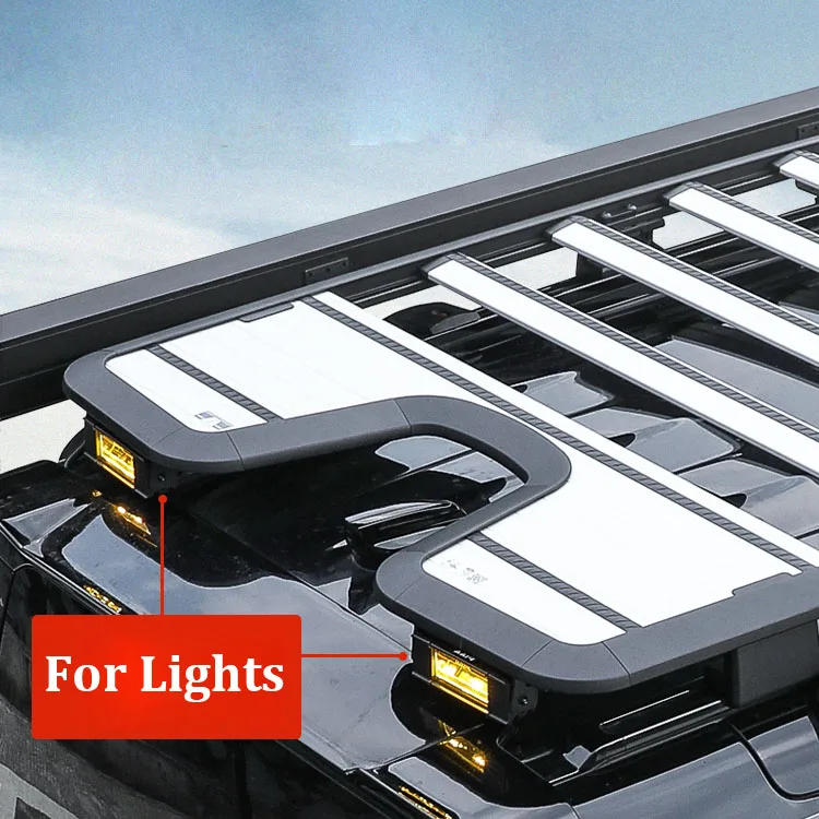 New 4X4 Cargo Carriers Defender 110 Accessories Flat Roof Racks for Land Rover Defender 110 90