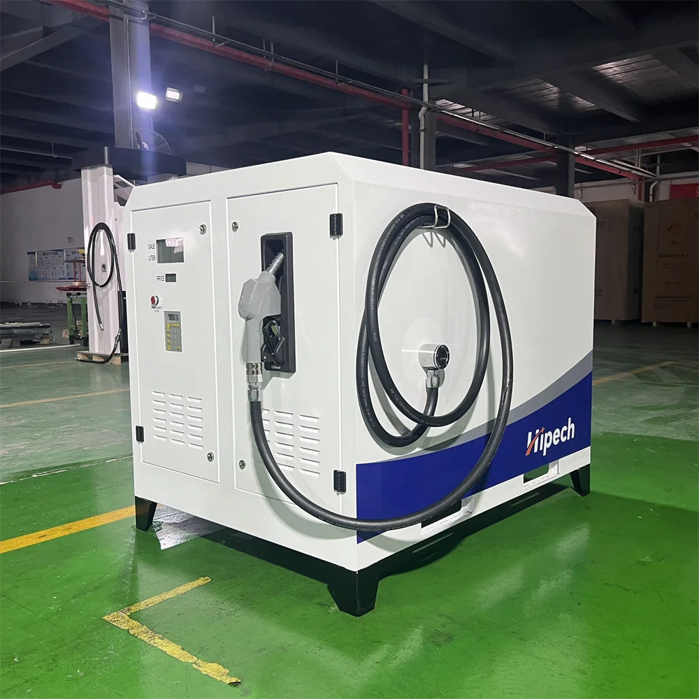 Hipech 3000L 3 шланги мини мобильная топливная портативная станция микро-АЗС на Филиппинах