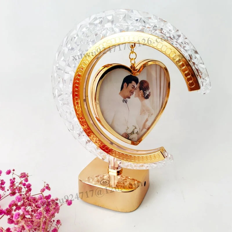 Acrylic LED Photo Frame Fashion LED Photo Frame Stage USB Charging Multi-Function Plastic Picture Photo Frame