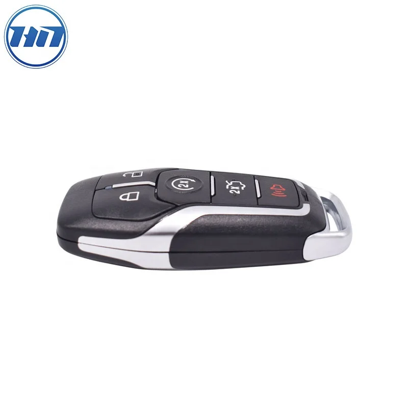 Original keyless remote auto key  with 4+1 button 903MHz HITAG49 transponder chip for Mustang