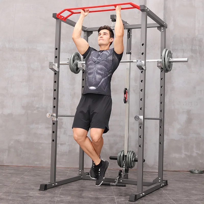 Hot selling fitness gym exercise equipment smith multifunction squat rack power cage