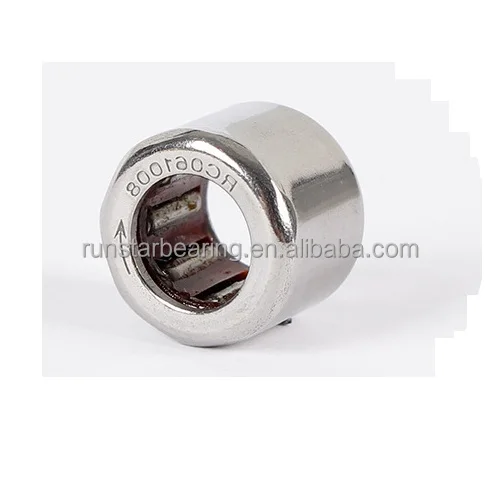 High Precision Drawn Cup Clutch Bearing RC061008 9.525*15.875*12.7 One Way Needle Roller Bearing