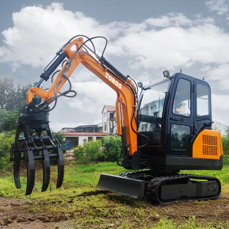 Kubota Engine Mini Excavator Crawler Minibagger China 2 Ton 2000kg Diesel 1 Price