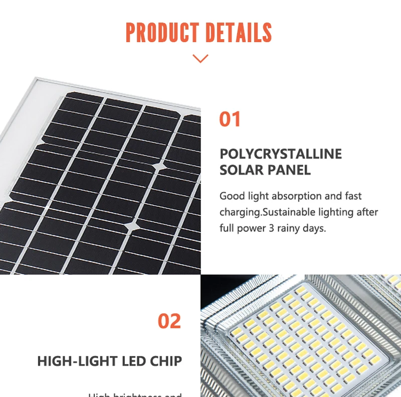 SOLAR POWERED Street Lights Manufacturer Price Aluminum Waterproof Ip67 60w100w200w300w400w500w Rural Areas Solar LED Lamps