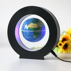 Ready To Ship Hot Selling O Base Led Lighting Levitating World Map Magnetic Floating Globe