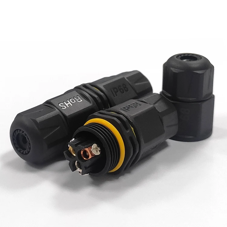 Shenzhen Electrical Wire Circular Underwater Connectors Conector 3 Pin Swivel Waterproof Cable Connector