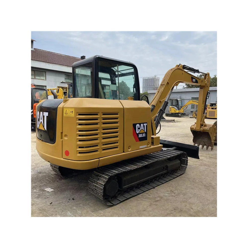 Construction Machinery Equipment 5.5 Ton Used Excavator Second Hand Caterpillar CAT305.5E1