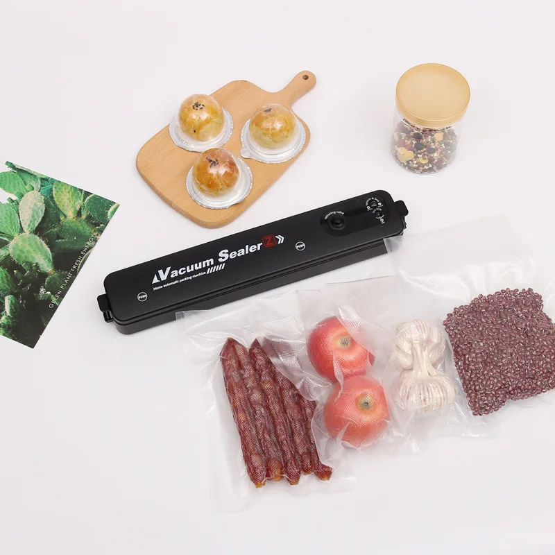 
Mini Handheld Portable USB Food Vacuum Sealer portable Automatic Vacuum Sealing Household Machine Frozen Food Packaging Sealer 