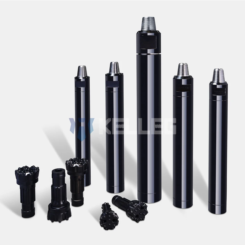 Dth hammer ql60 cir76 4-дюймовый бит Среднего Давления dth для горнодобывающей и водяной скважины