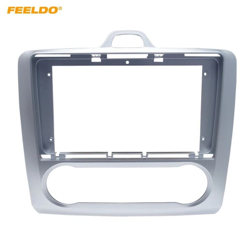 Car Radio 2Din Fascia Frame Fit For Ford Focus 05-11 DVD Panel Dash Installation Frame Trim Bezel Kit