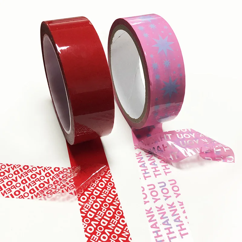 Anti Counterfeiting Label Sticker Sealing Strip Tear Tamper Tape Seal Evid Secure Protecting Transit Packaging Protection