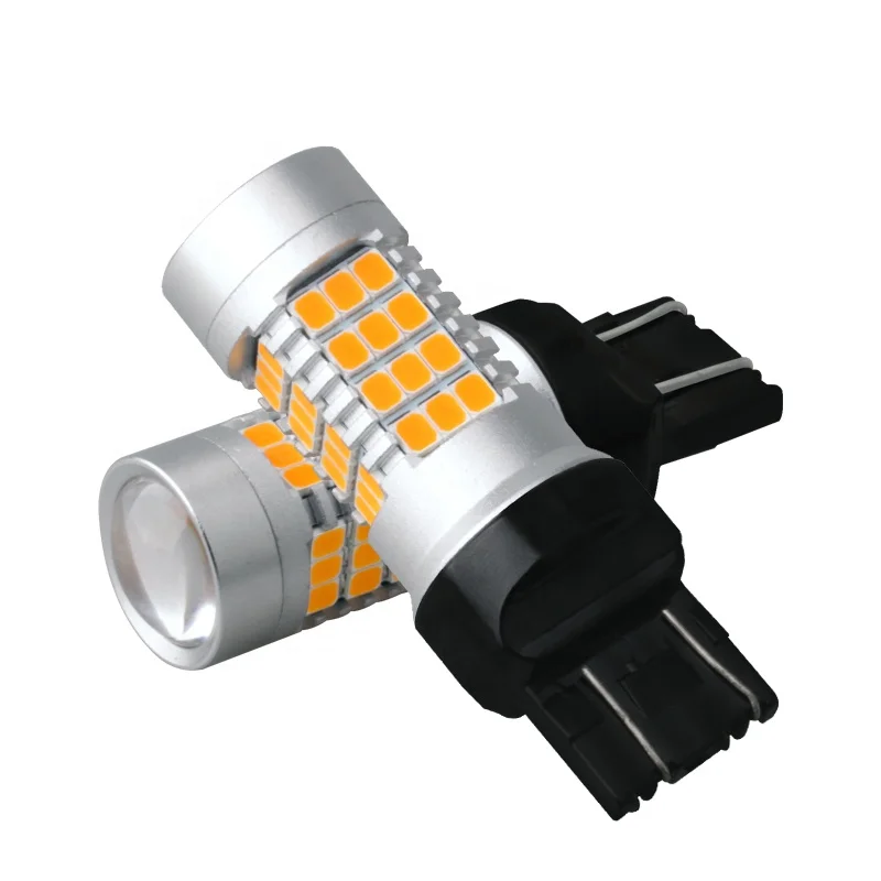 Автомобильные светодиодные дневные ходовые огни T20 W21W 7440 BA15S BAU15S 1156 2835 указатели поворота стояночные стоп-сигналы