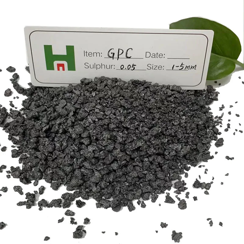 GPC Graphite Petroleum Coke as Carbon Additive Recarburizer  for Foundry