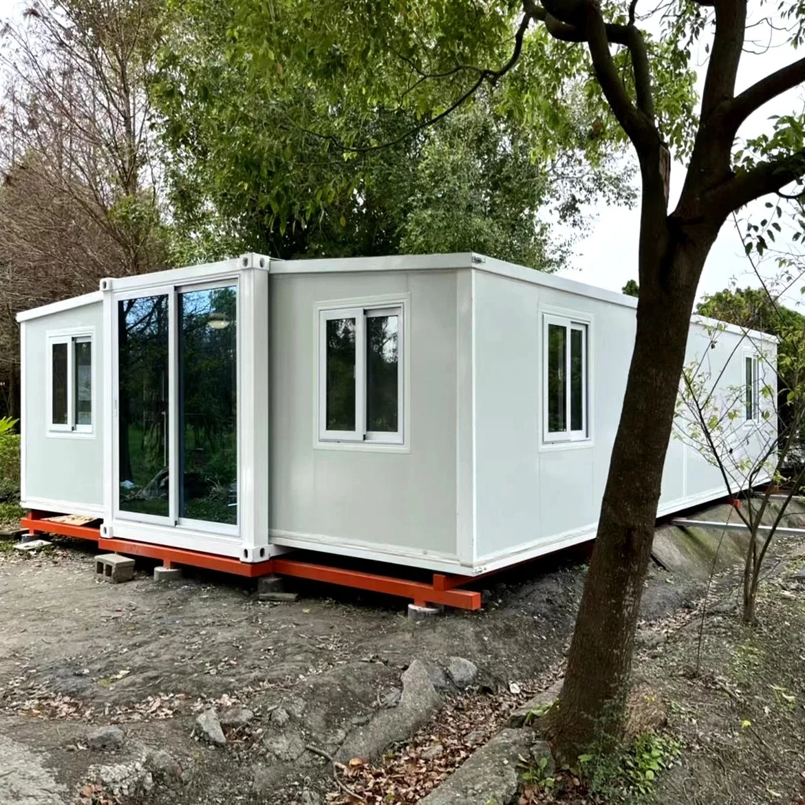 High Quality Low Cost Office Modular Housing Folding Prefabricated Homes Prefab House container homes 40ft luxury house