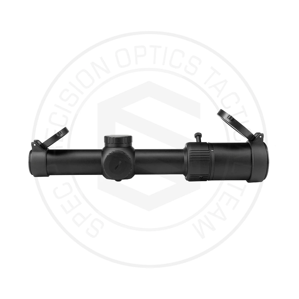 SPECPRECISION Fiber Optics Sight Scope 1-8X SFP LPVO Optic Scope Red Illuminator Reticle