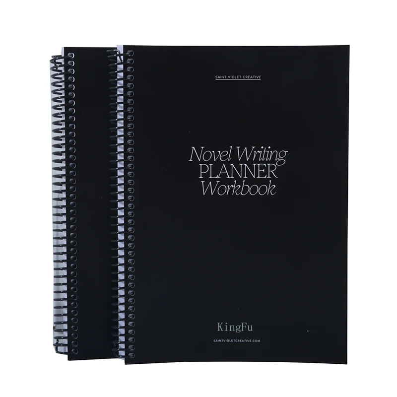 Printing in China Custom Making Planner Notebook Journal Spiral Bound Book Printing Service