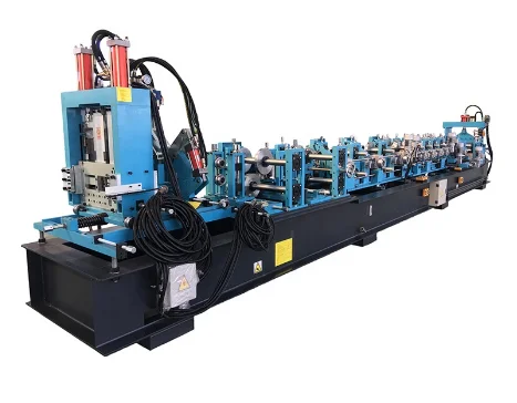 Fully automatically CZ interchange purling roll forming machine