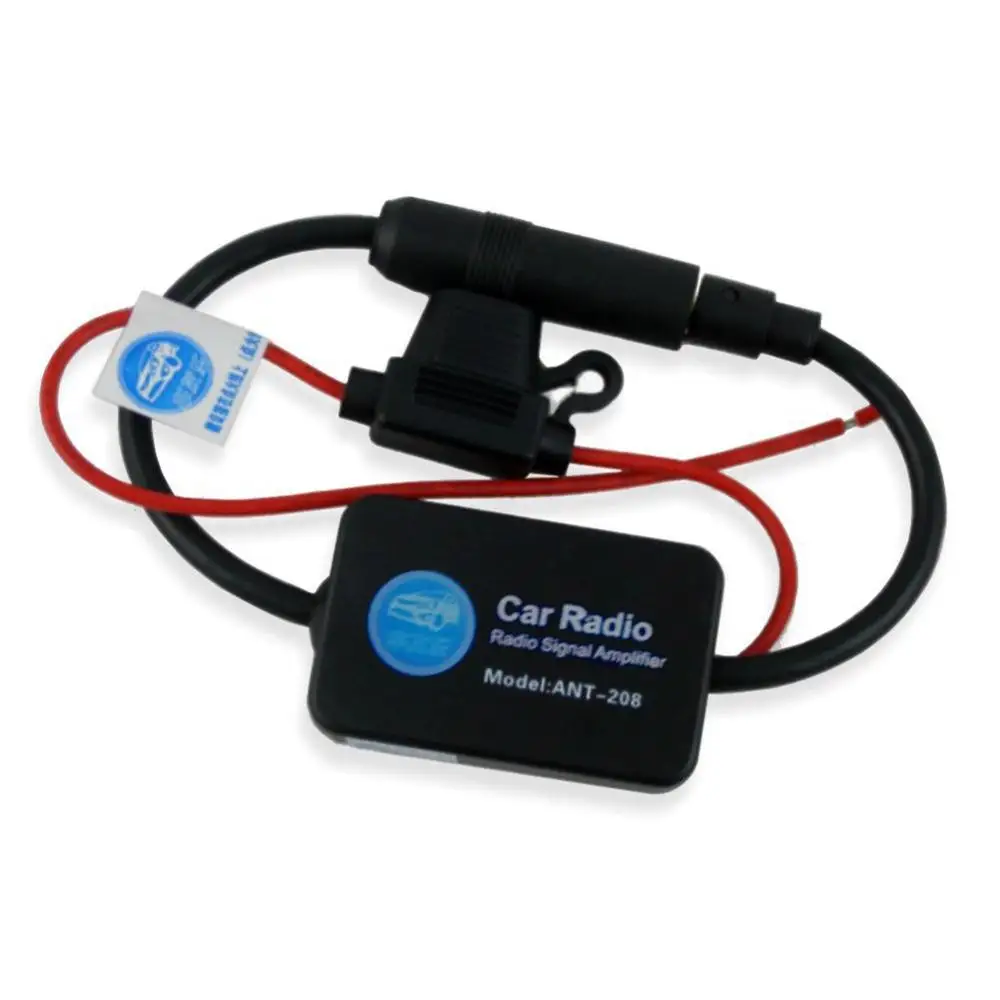 Universal 12V Long Life High Quality Tv Signal Booster Amplifier Strengthen Car Radio Fm Antenna