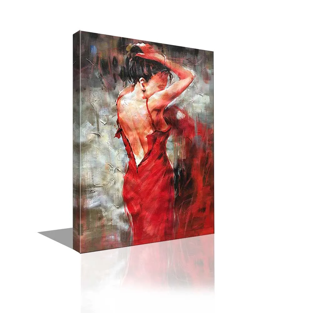 modern wall art famous designs tango dancer oil painting