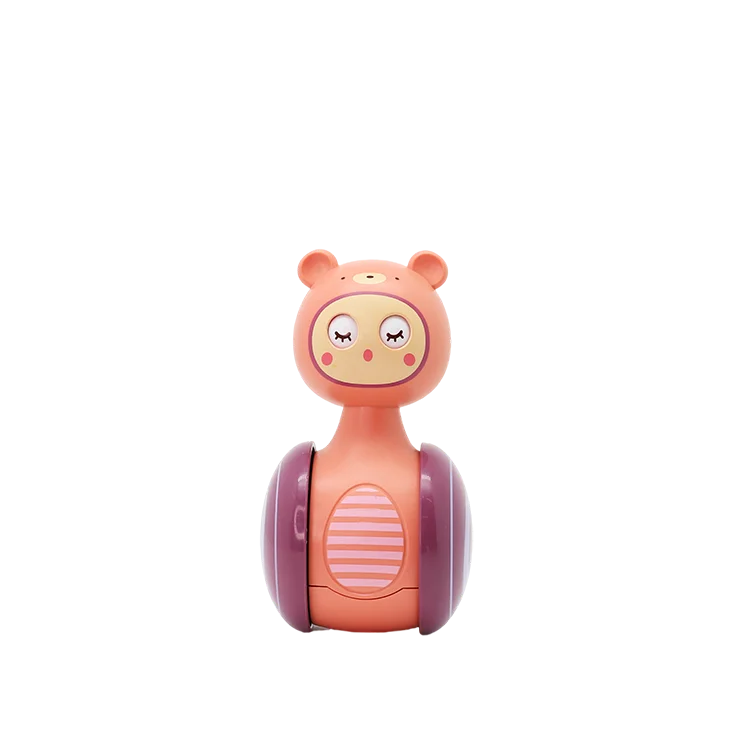 Kids Gift Baby Educational Toddler Cute Animal Musical Dolls Tumbler Toy