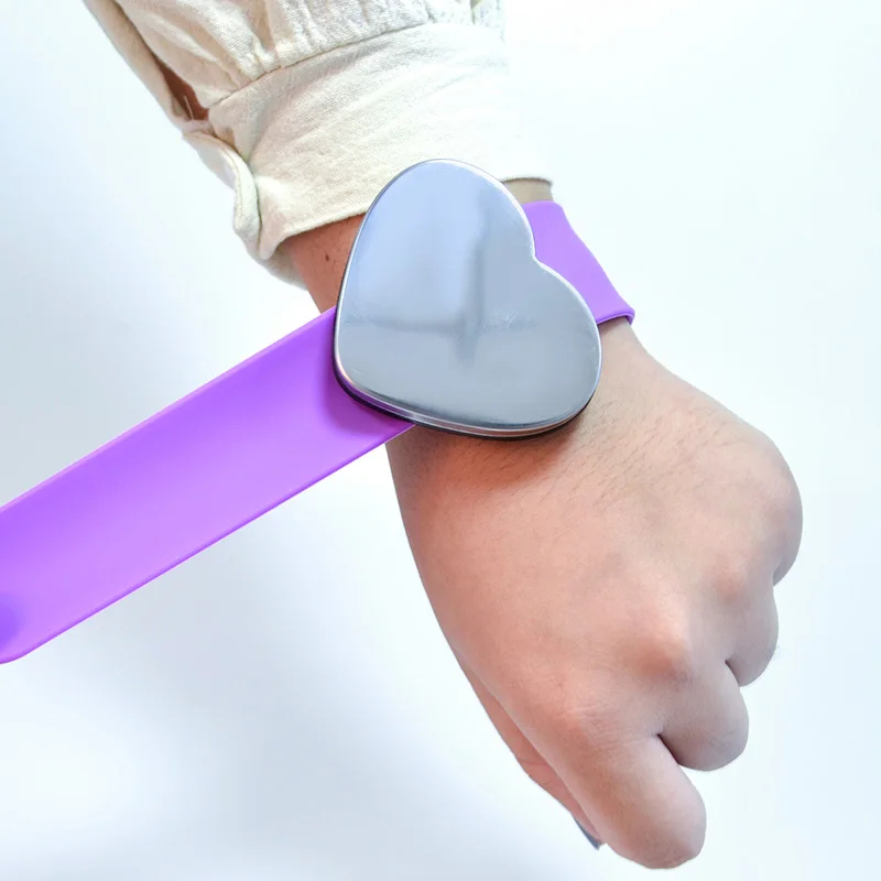 Salon Hairdressing Tools Magnet Slap Bracelet Rubber Magnetic Wrist Band
