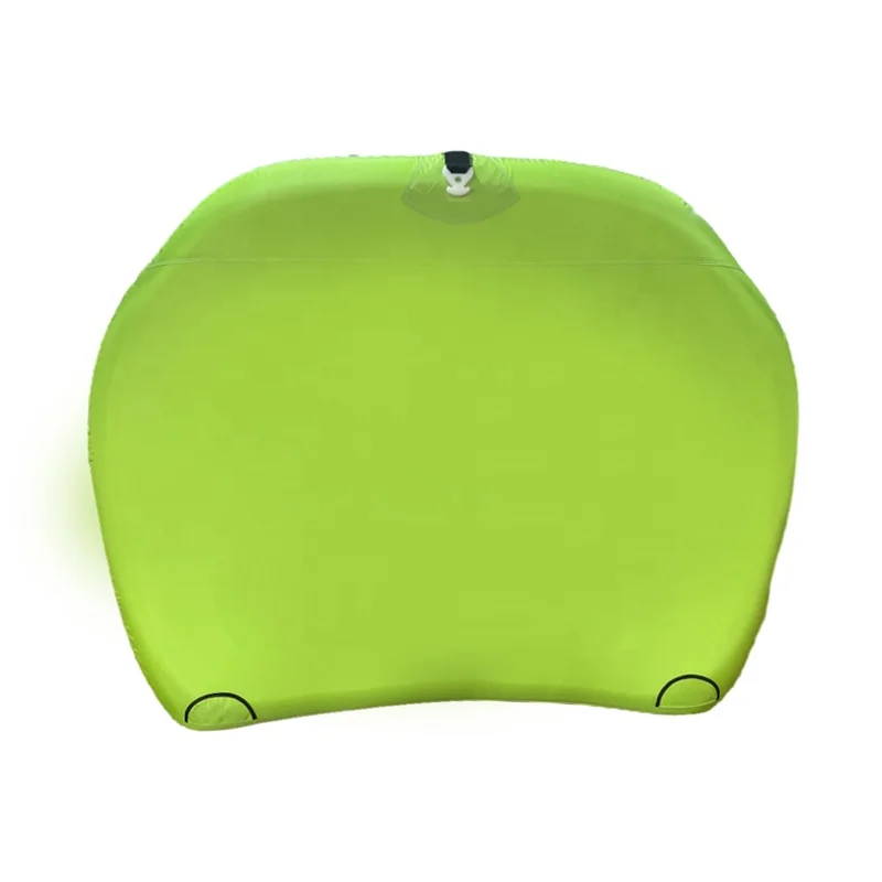 Inflatable towing tube for 4 riders, surf equipment for adults, environmentally friendly PVC and nylon material