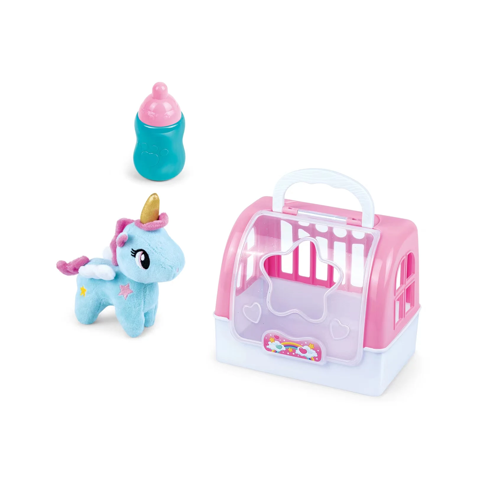 Плюшевая игрушка-пони, лошадь, чучело, переноска для животных, игрушка в подарок для детей, подарки для детей, унисекс