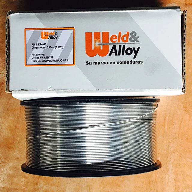 CHINA Manufacturer AC and applicable good crack resistibility aluminum welding wire ER4043