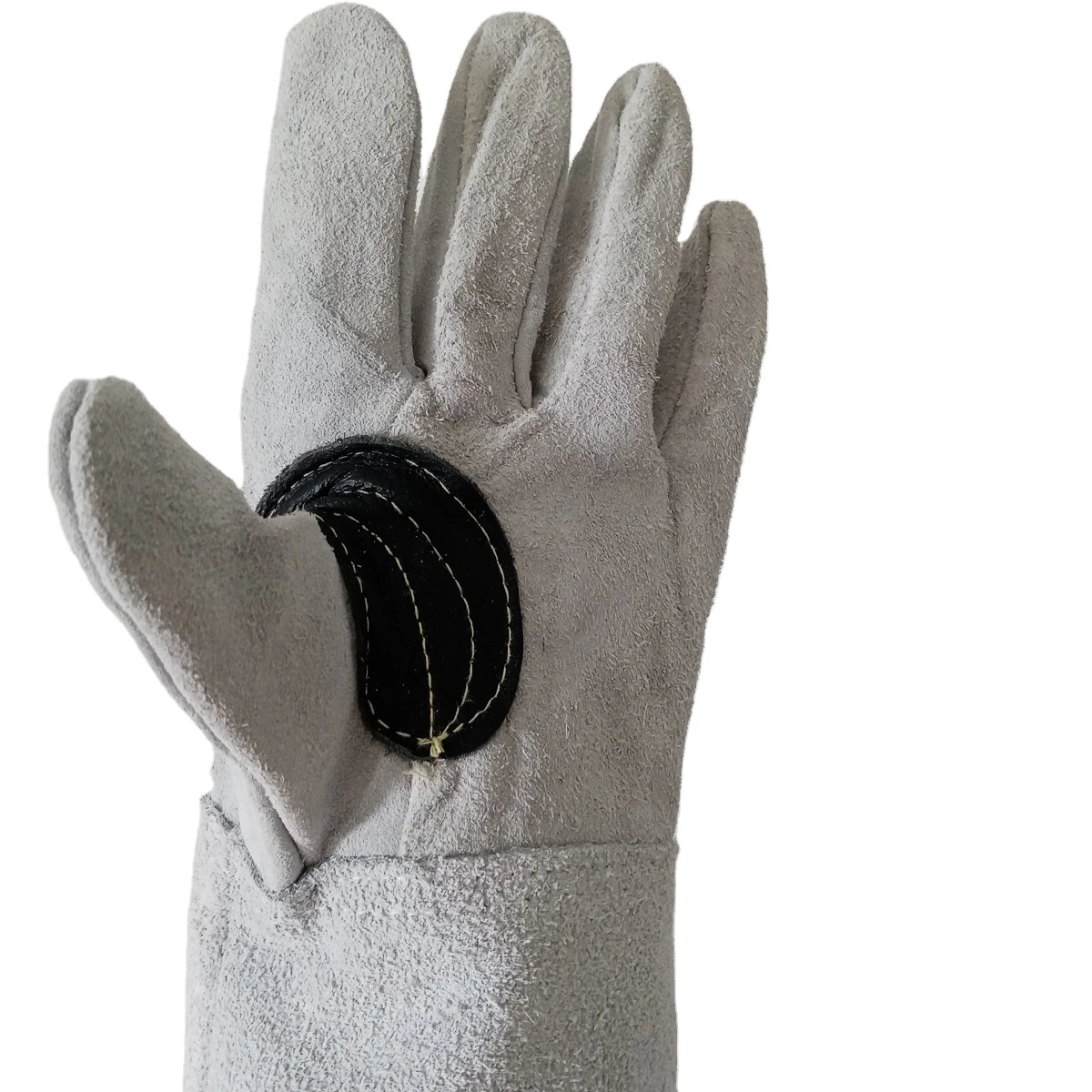 cheapest wear resistant cow split leather safety working welding gloves