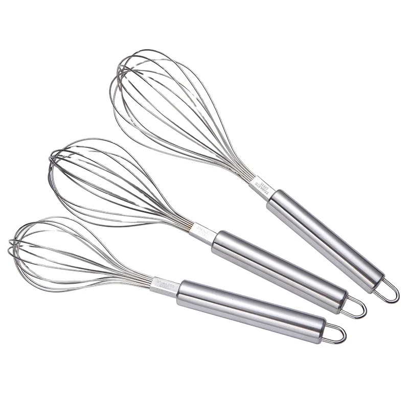 Kitchen Gadget Tools 201 Stainless Steel Egg Whisk Cake Tools Egg Beaters