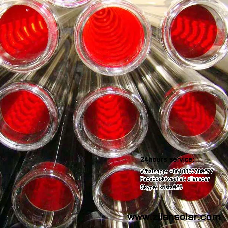 Solar Evacuated Tubes 58mm 1800mm solar vacuum tube for sale