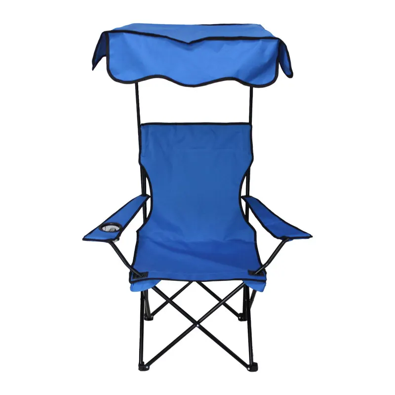 Hot Sale Outdoor Foldable Backpack Portable Folding Camping Beach Chair With Canopy