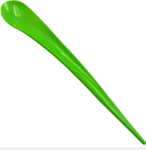 Wholesale Disposable Long Tail Plastic Ice Cream Spoon/ Disposable Spoon 20cm