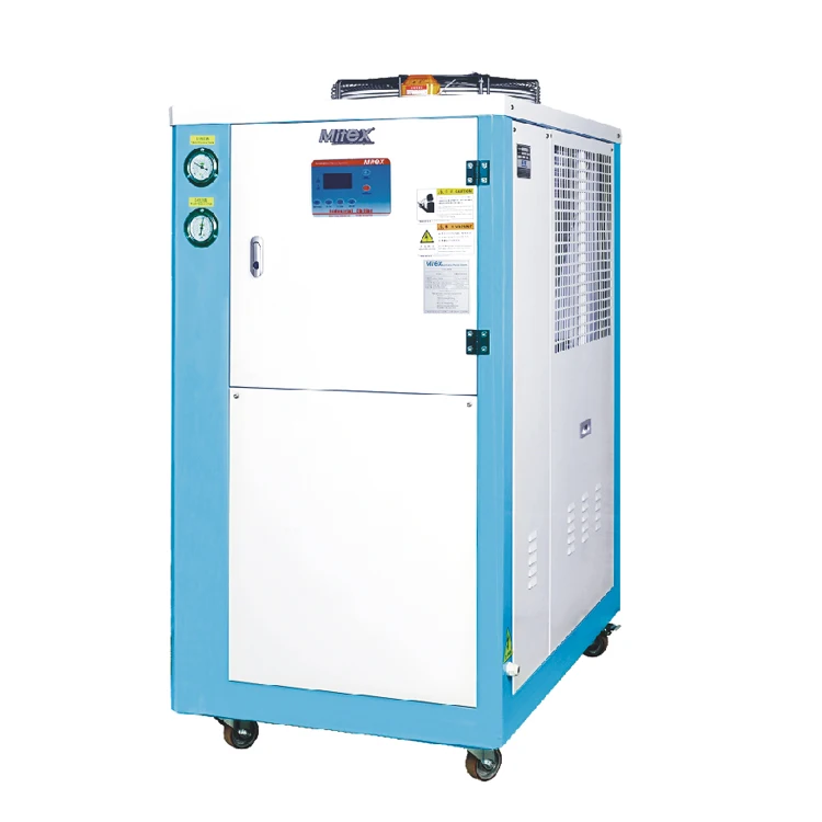 Injection machine mold air cooled water chiller