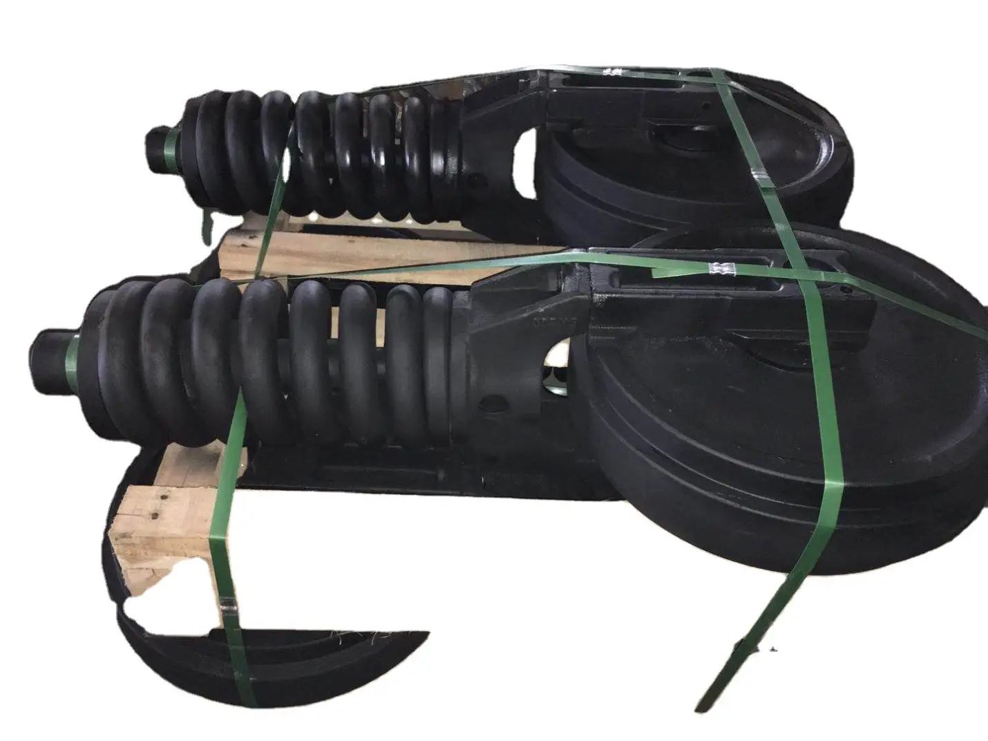 Excavator SK200 track adjuster recoil spring China Manufacture Track Adjuster Spring Cylinder Assembly