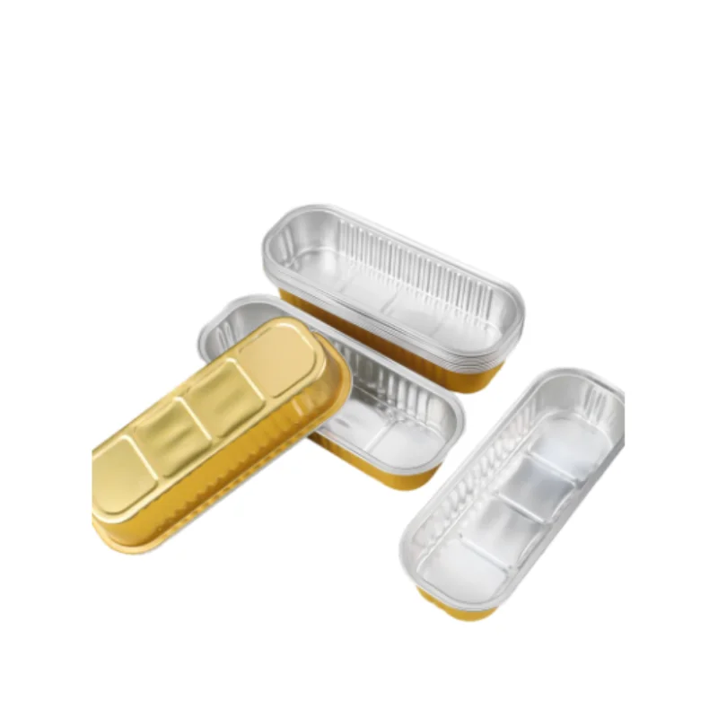 Food Grade Small Baking various specifications aluminum foil Container with lid