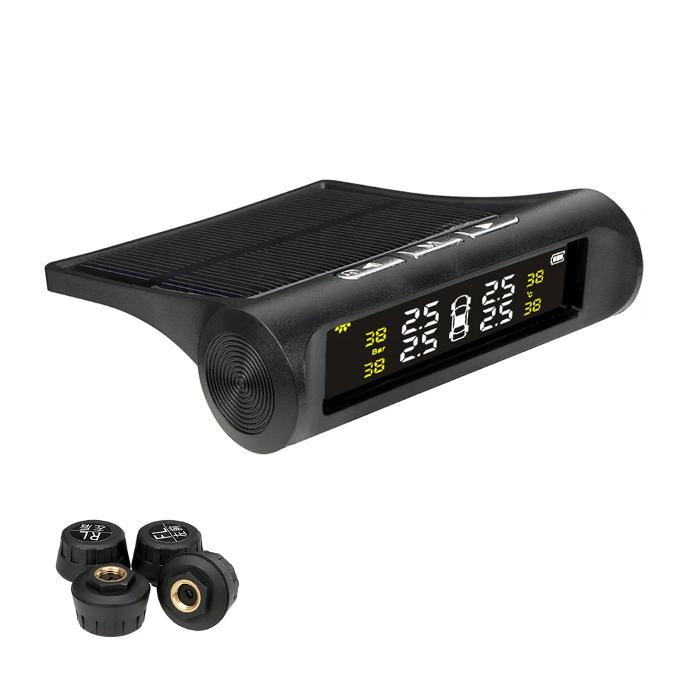 Universal Digital Tire Gauge Wholesale Custom Hot External wireless Car TPMS With Wireless