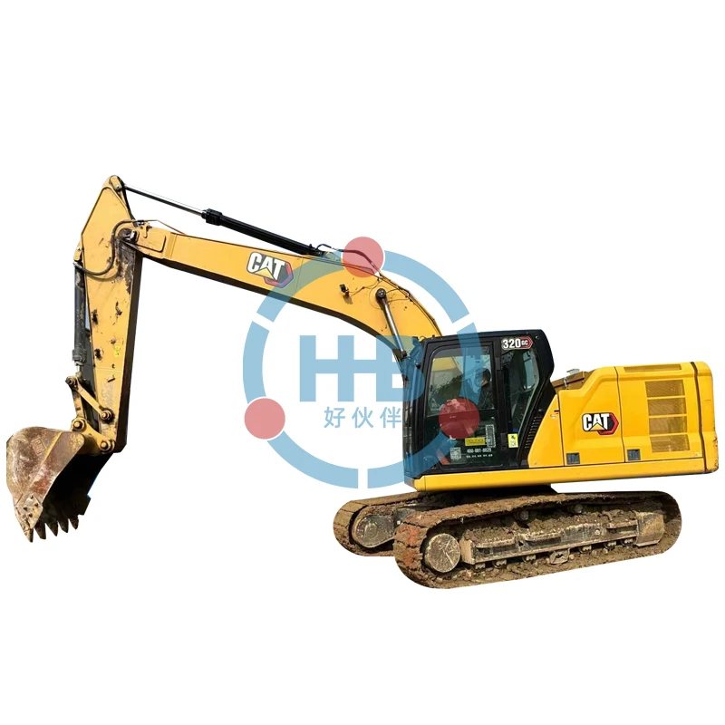 Used 2020 320GC Excavator 20 tons used CAT  A dredge is used in construction machinery