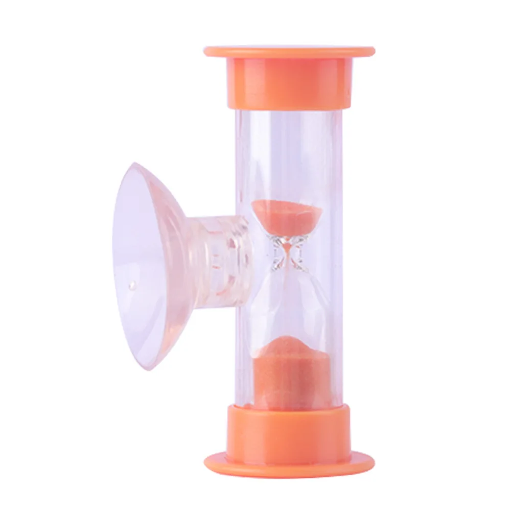 Пластиковые Водонепроницаемые Мини-песочные часы для душа с таймером на присоске четыре минуты Песочные