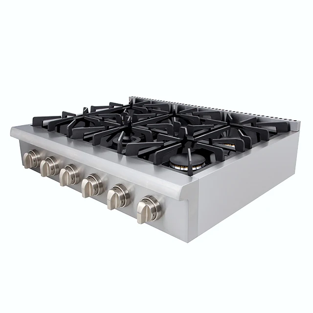 Hyxion Hot plate Black porcelain drainer outdoor gas stove gas cooker industrial gas stove for apartment