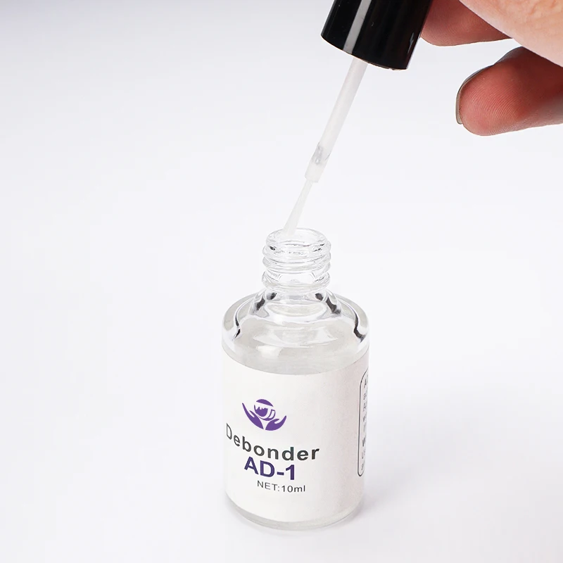 OEM Eco-friendly Multiple Glue Remover Liquid Debonder AD-1 Glue Remover Odorless To Remove Glue on Nails