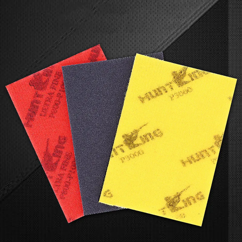 Hook and Loop Sandpaper Sanding Sponge for Polishing and Grinding 100/120/180/220/240 Grit