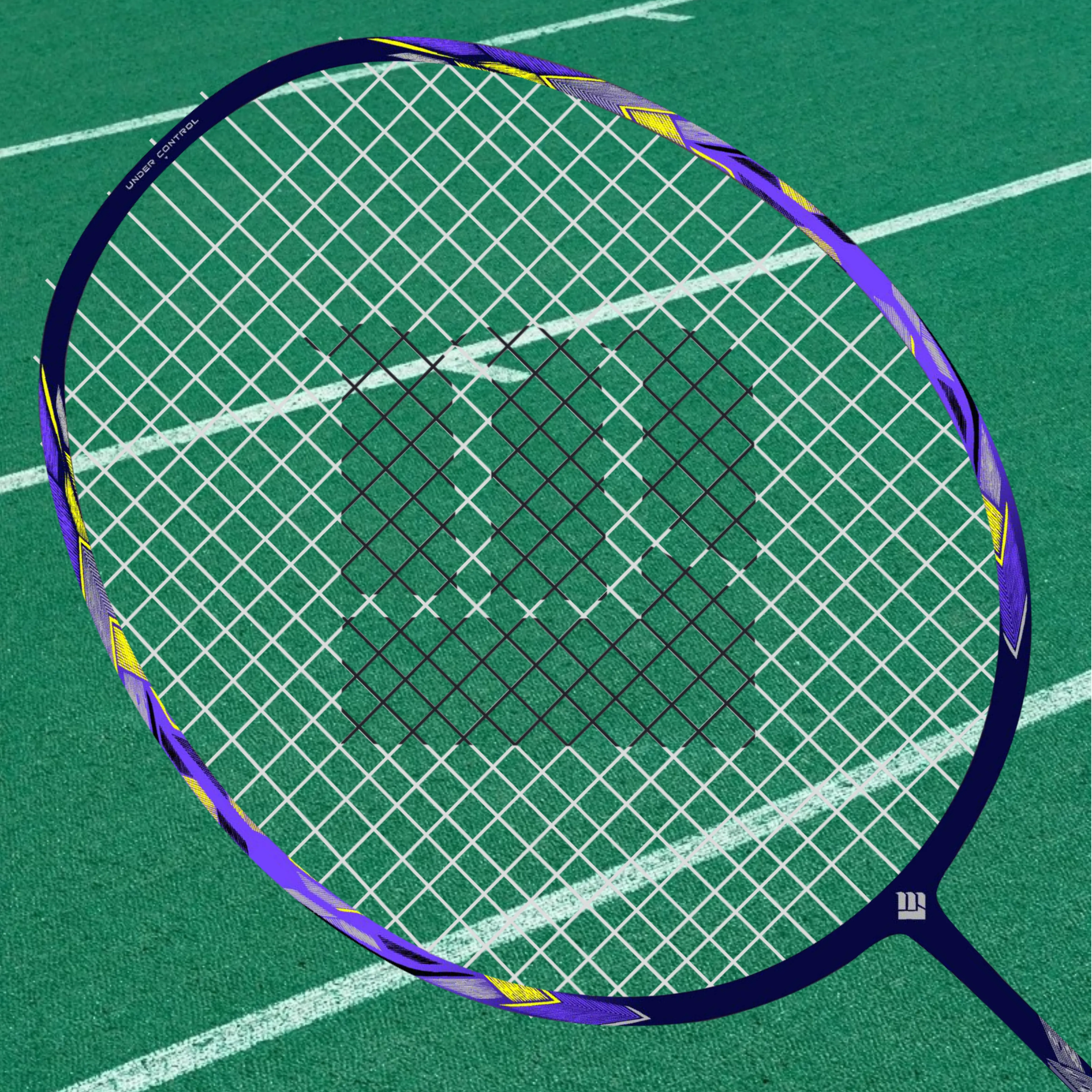 Lingmei ATTACK 1270 Low-End/Beginner-Friendly 4U Carbon Fiber G5 Grip Badminton Racket  Affordable Price for Entry-Level Players