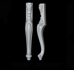 OEM ODM white wood chair replacement plastic chair leg