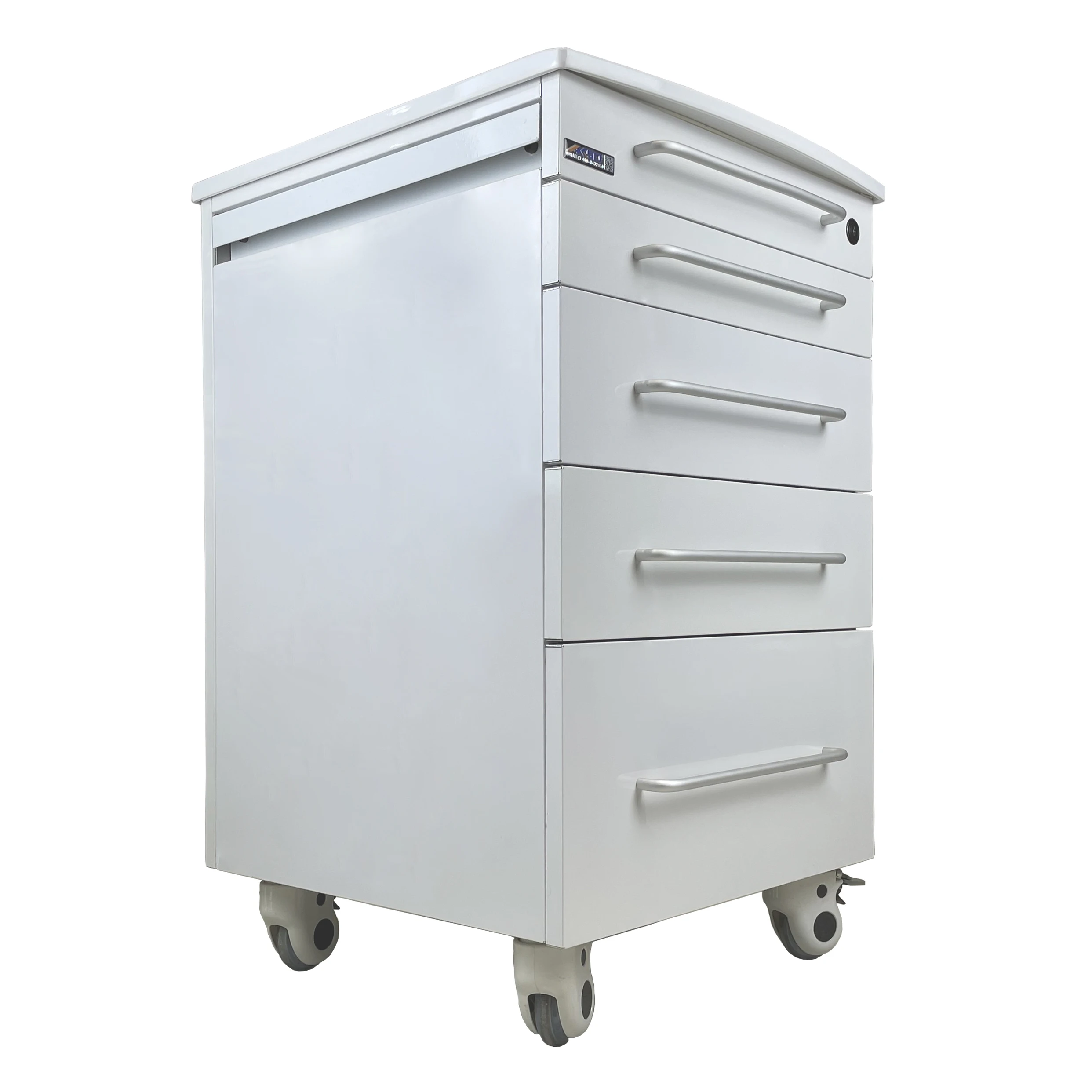 Стоматологический шкаф с 4 ящиками, цена, стоматологический шкаф для инструментов, материал из нержавеющей стали с роликом