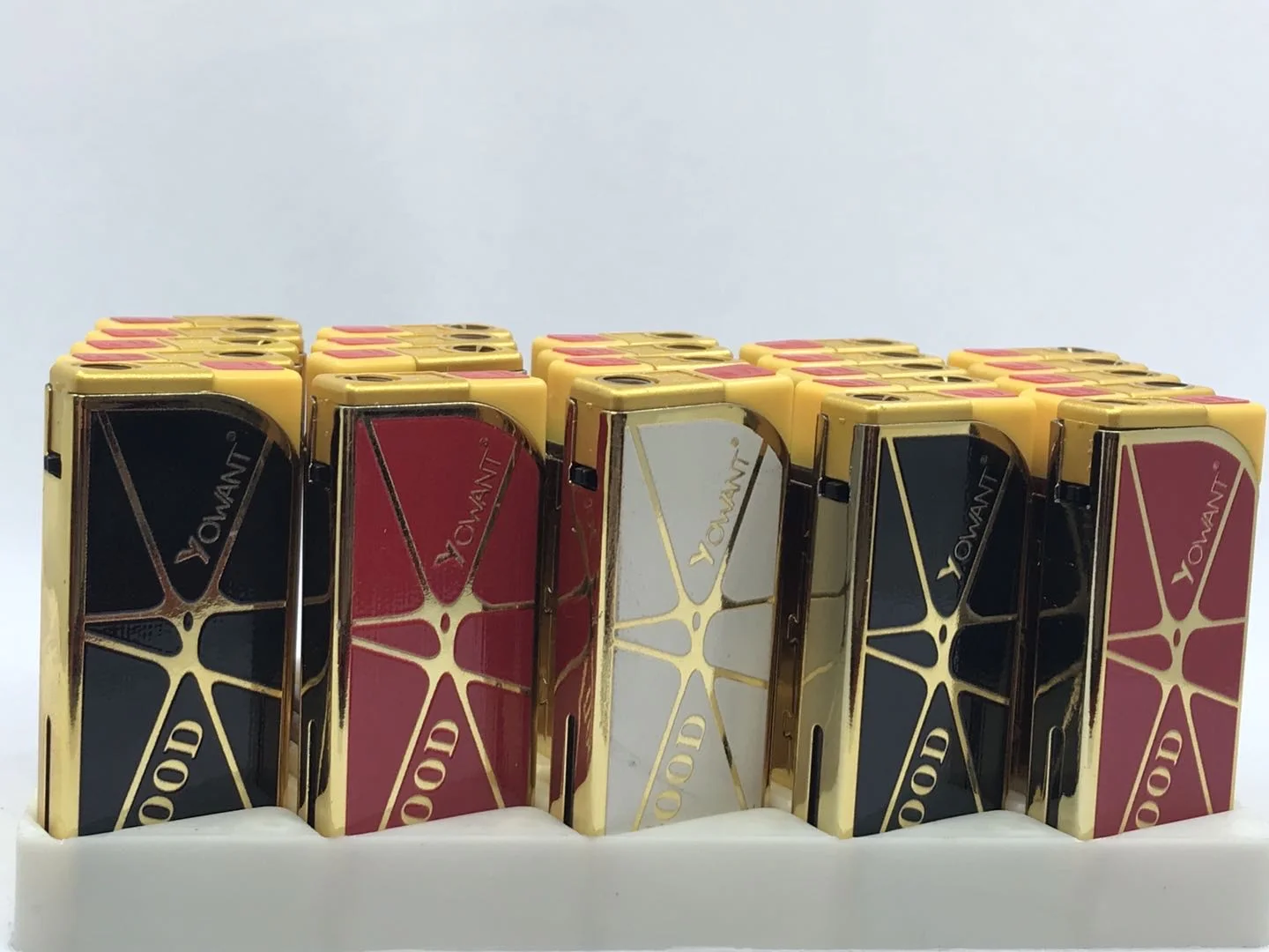 2024 latest metal refillable electronic straight  gas lighter