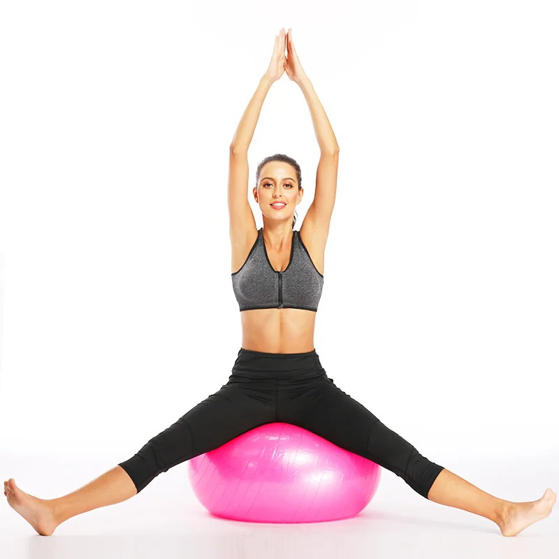 
Hot Sale Yoga Balls Sport Non-Slip Relax Muscle Pilates Exercise Balance Stability Ball Gym Fitness Workout Massage Ball 