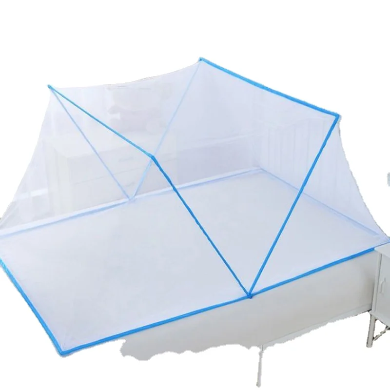 Rectangular Treated Bed Net Foldable Long Lasting Insecticidal  Mosquito Net For Family