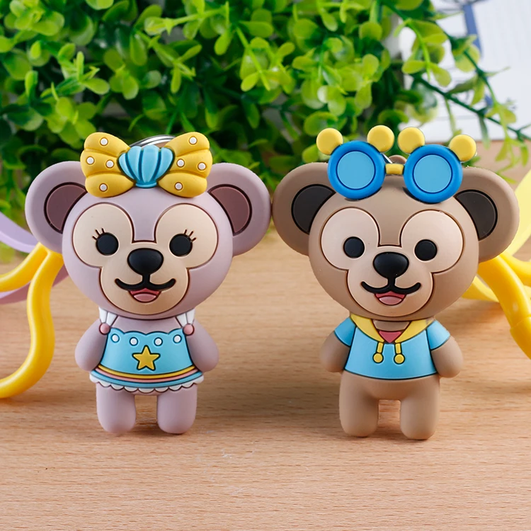 PVC Anime Toy Keychain Custom Charater 3d PVC Model Keychain