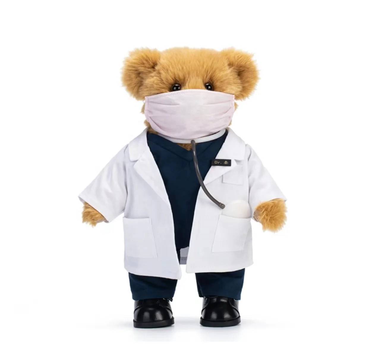 2024 Kid Toys Factory Supply Stuffed & Plush Animal Toys Doctor Cosplay Teddy Bear Suits Soft Toys for Fun